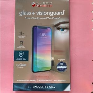 ZAGG INVISIBLE SHIELD + vision guard, iphone XSMax